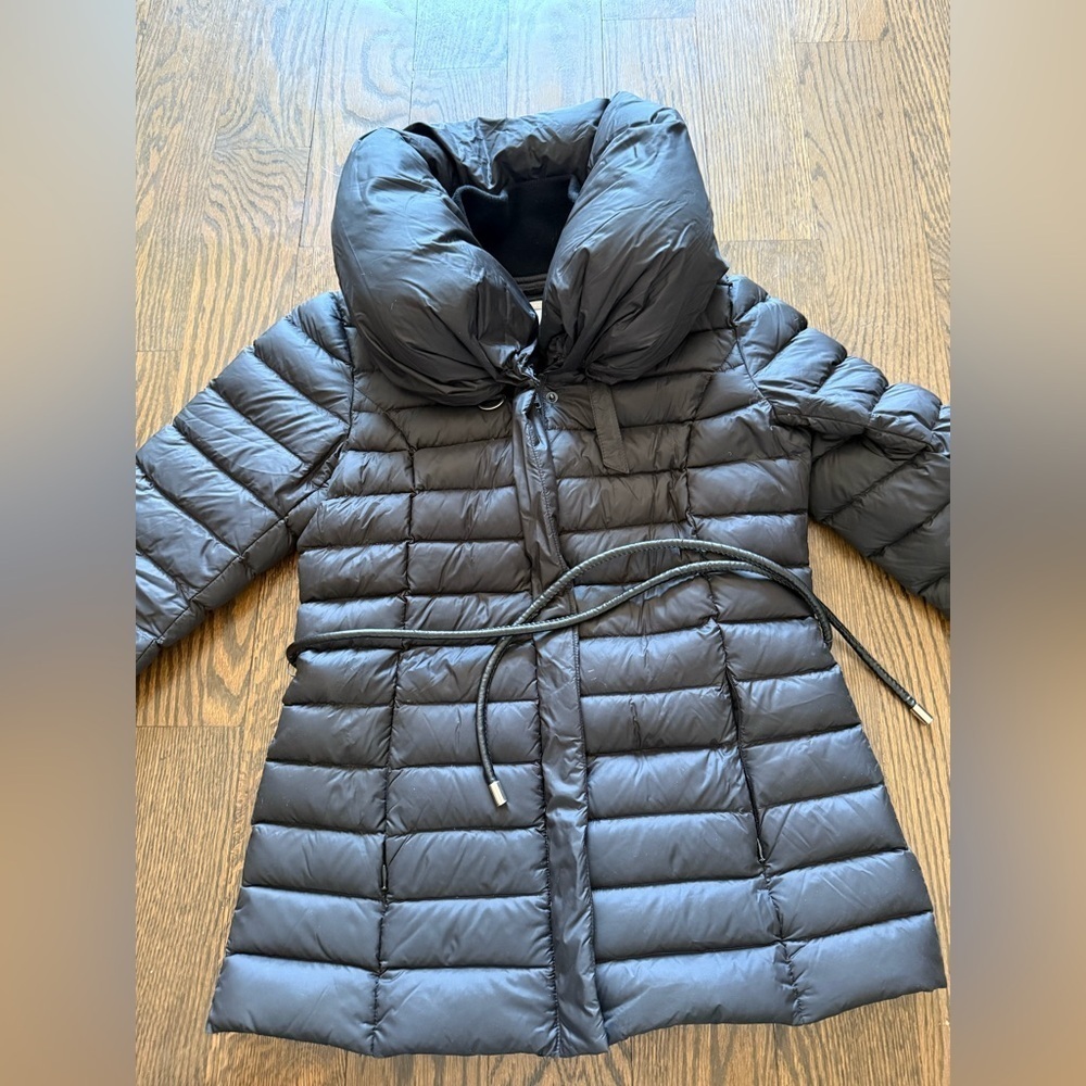 Soia & Kyo Black Down Puffer Jacket Size Small
